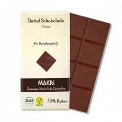 Choco Datil 59% Cacao 80gr