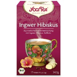 Yogi Tea Gengibre Hibiscus...