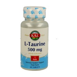 L-taurine 500 Mg 60 Tabletas