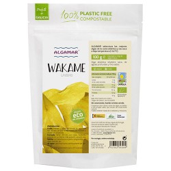 Algas wakame BIO 100gr de Algamar