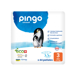 Pañales Pingo T3 4/9kg 44u.