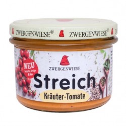 Paté de crema de tomate con hierbas 180 gr - Zwergenwiese