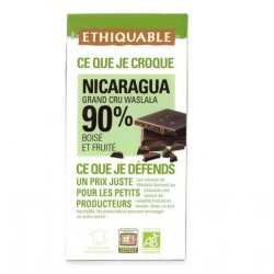 Chocolate Negro Bio 90%...