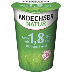 Yogourt 1.8%grasa 500gr