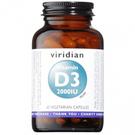 Vitamina D3 Vegan 2000iu 60veg Caps