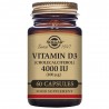 Vitamina D3 4000 Ui 100mg 60 Caps Solgar