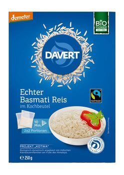 ARROZ BASMATI BOLSA COCCION DEMETER 250G