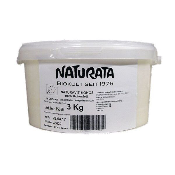 ACEITE DE COCO (DESODORIZADO) 3 KG FRITURAS