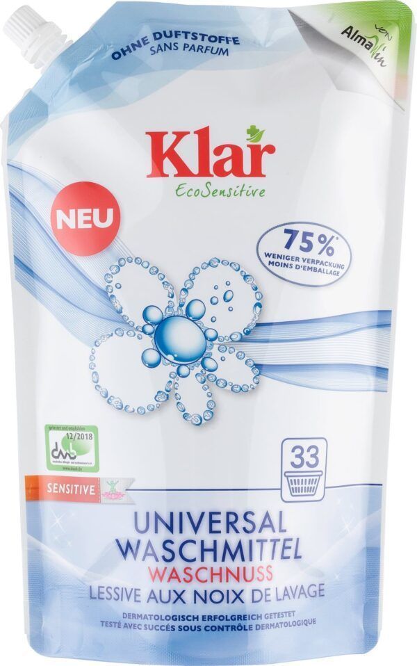DETERGENTE UNIVERSAL LÍQUIDO ECOPACK 1.5L 33LAV.