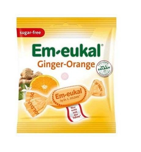 CARAMELO JENGIBRE-NARANJA S/AZUCAR 50 GR