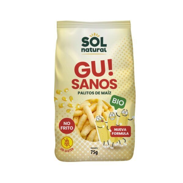 GUSANITOS 70 GR MAIZ BIO
