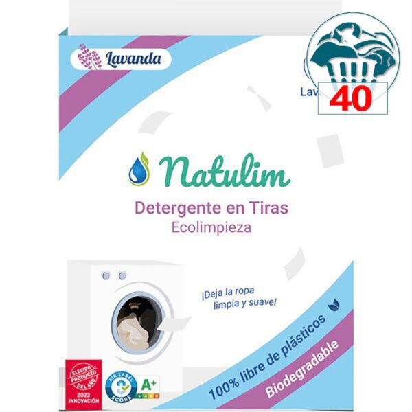 ECO-TIRAS DETERGENTE LAVANDA