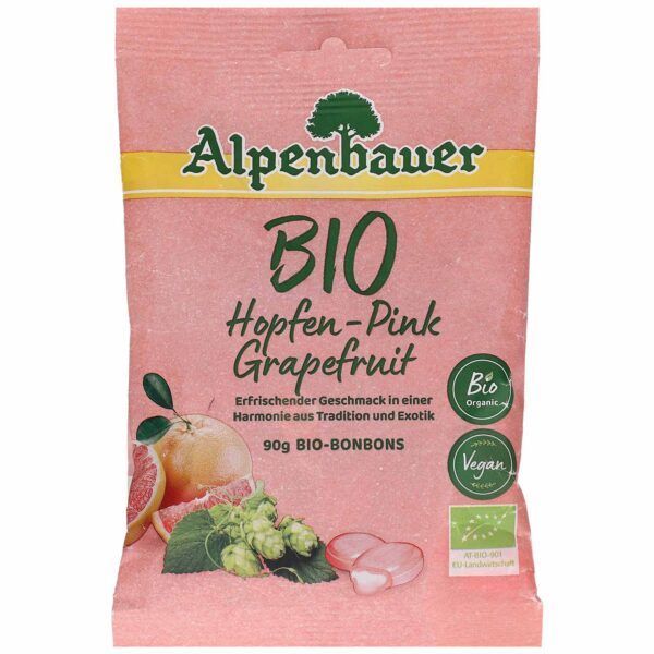 CARAMELOS LUPULO Y POMELO ROSADO 60 GR