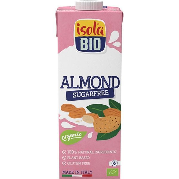 BEBIDA VEGETAL ALMENDRAS SIN AZUCAR BIO 1L