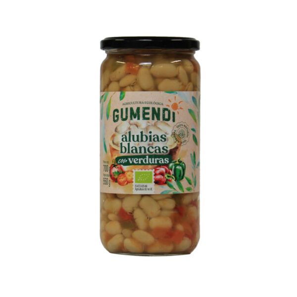 ALUBIA BLANCA COCIDA C/VERDURAS 700GR