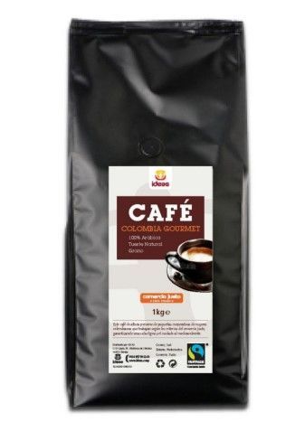 CAFE COLOMBIA GOURMET EN GRANO 1KG