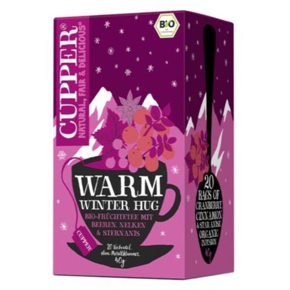 INFUSION WINTER WARM HUG BIO 20 BOLSAS