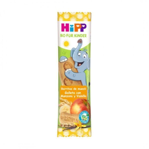 BARRITA MUESLI GALLETA C/MANZANA Y VAINILLA