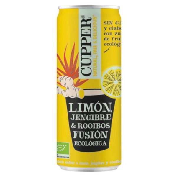 BEBIDA DE JENGIBRE, LIMÓN Y ROIBOS 250ML