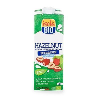 BEBIDA VEGETAL AVELLANA C/CALCIO BIO 1L