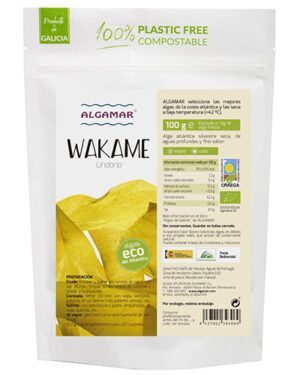 Algas wakame BIO 100gr
