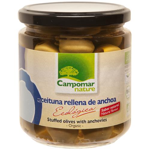 ACEITUNA RELLENA ANCHOA ECO 350GR