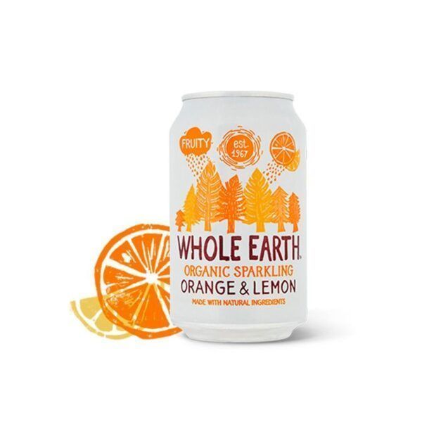 REFRESCO DE NARANJA Y LIMON BIO 330ML