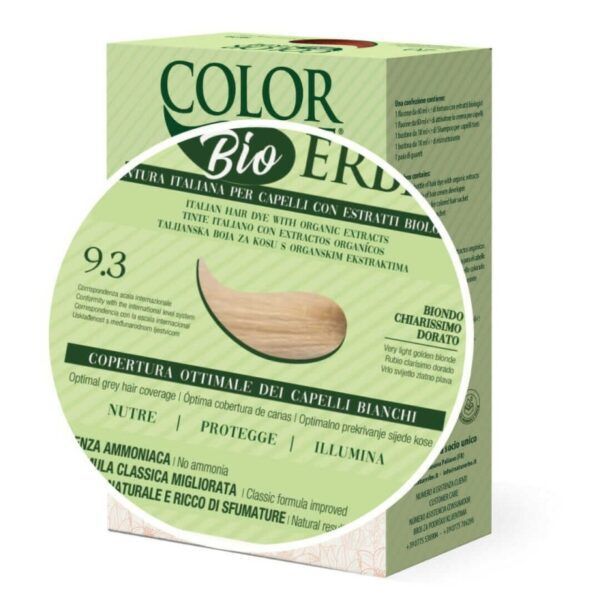 TINTE BIO N 9.3 RUBIO CLARISIMO DORADO