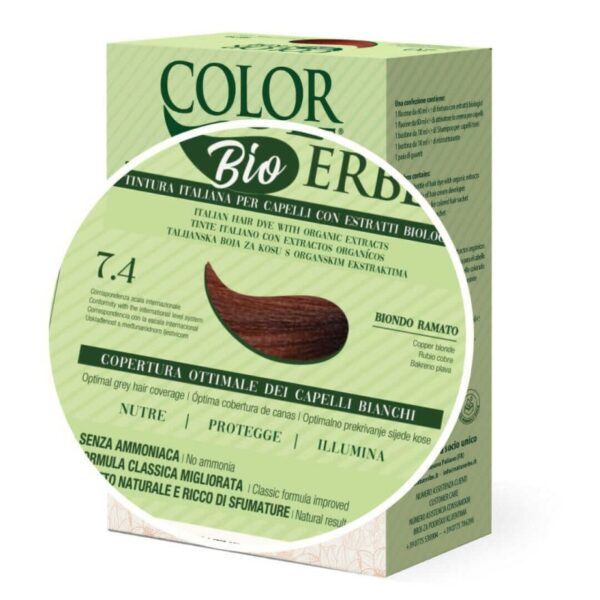 TINTE BIO Nº7.0 RUBIO COBRE