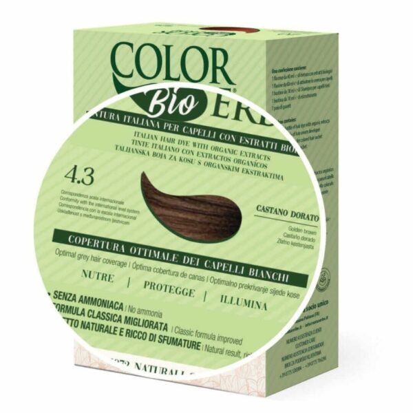 TINTE BIO N 4.3 CASTAÑO DORADO