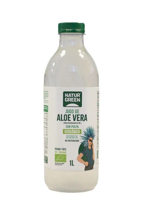 JUGO DE ALOE VERA CON PULPA BIO 1L