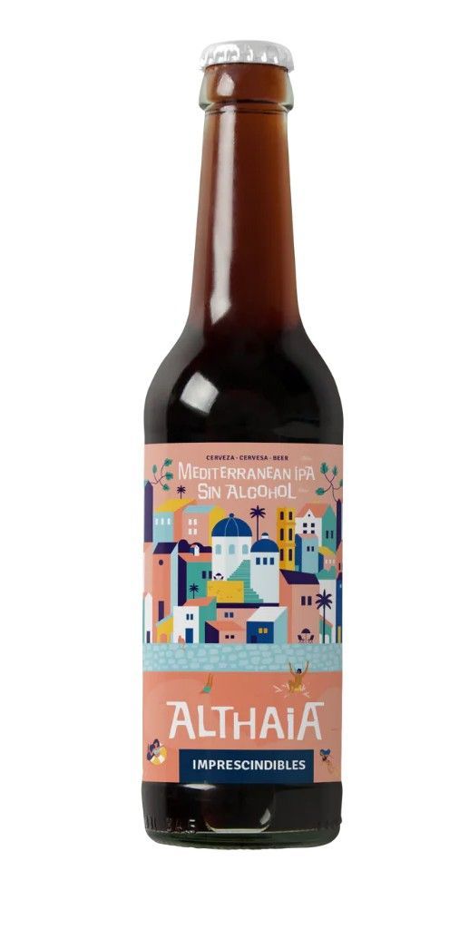 CERVEZA ALTHAIA MEDIT IPA SIN ALCOHOL 33CL
