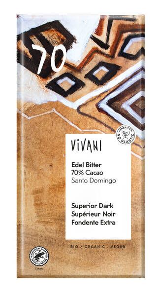 CACAO AMARGO 70% SANTO DOMINGO 100GR