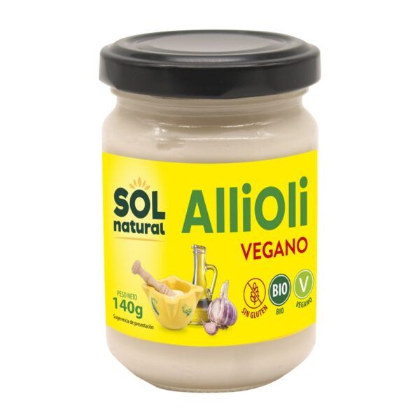 ALLIOLI VEGANO BIO 140 GR