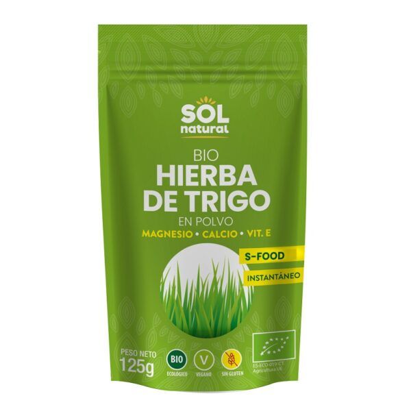 HIERBA DE TRIGO EN POLVO 125GR BIO