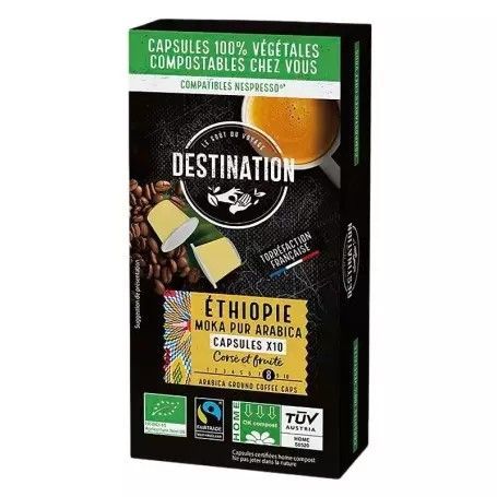 CAFE CAPSULAS BIODEGRADABLES MOKA