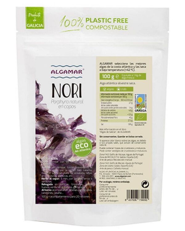 Nori en copos 50gr