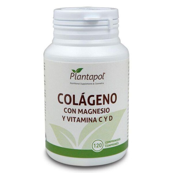 COLAGENO MAGNESIO VITAMINA C Y D 120U.