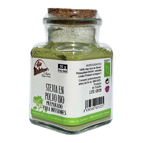 STEVIA EN POLVO BIO 50 GR
