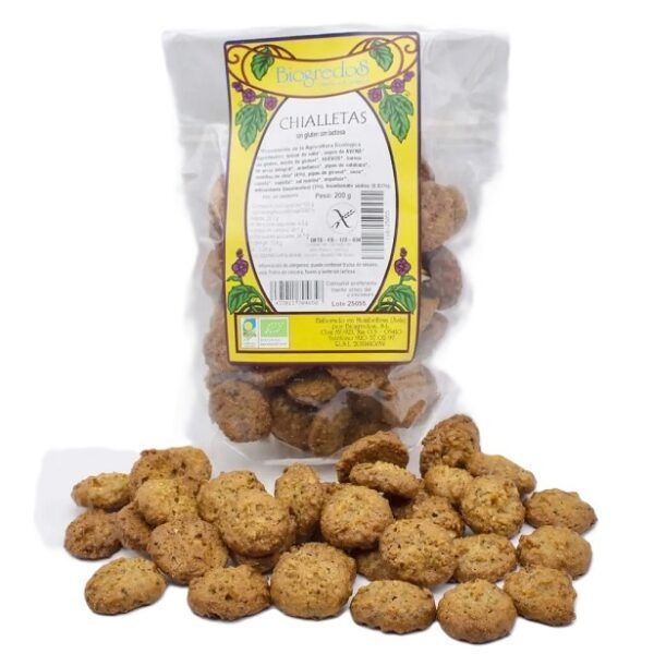CHIALLETAS SIN GLUTEN 200GR