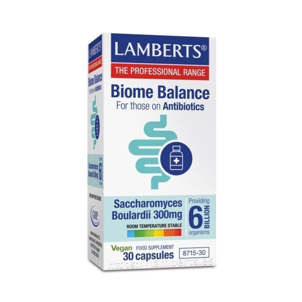 BIOME BALANCE ANTIBIOTICS 30 CAPS.
