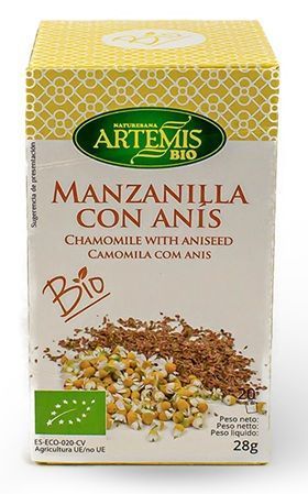 MANZANILLA CON ANIS INFUSION 20 FILTROS