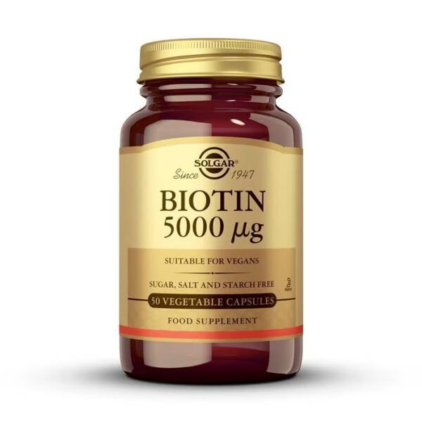 BIOTINA 5000MG 100 VEGCAPS