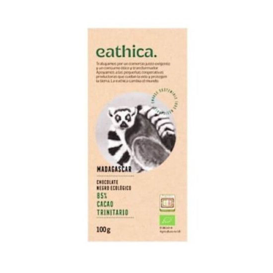 CHOCOLATE 85% MADAGASCAR BIO 100GR