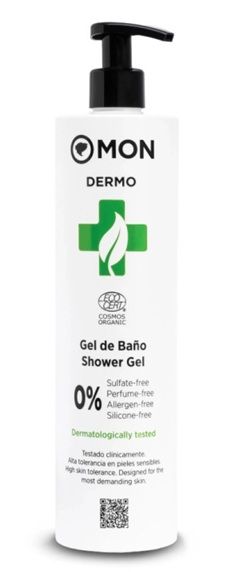 GEL DE BAÑO DERMATOLÓGICO 0% SIN PERFUME 500ML