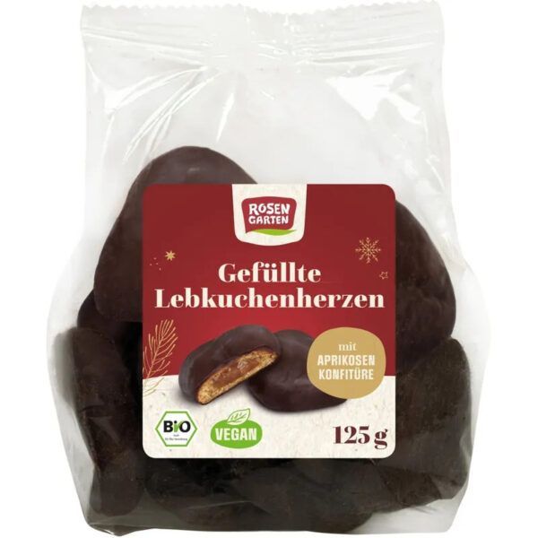 CORAZONES RELLENOS ALBARICOQUE VEGAN. 125GR