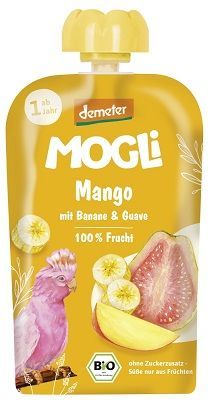 MOGLI PLÁTANO, MANGO Y GUAYABA DEMETER 100GR