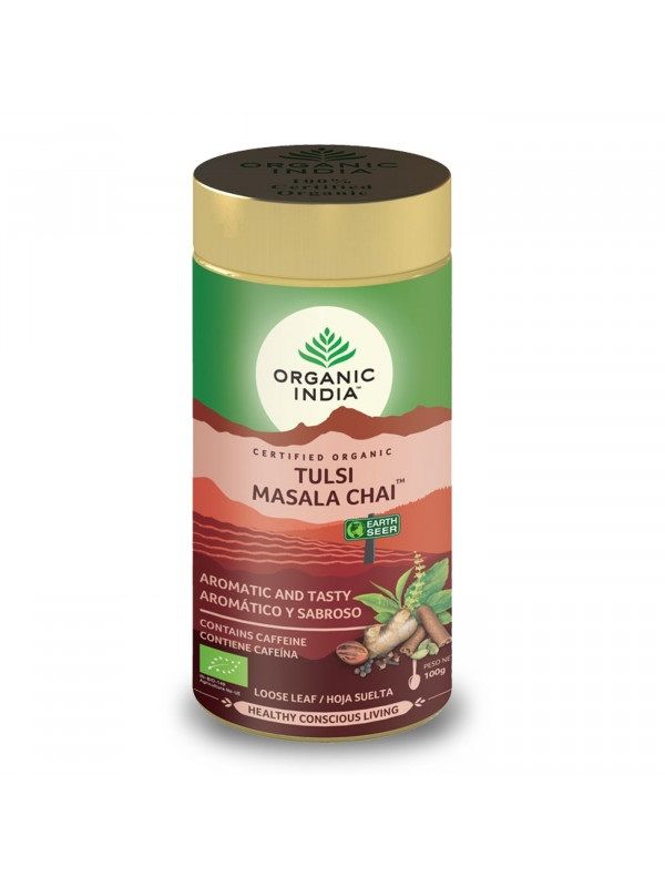 TULSI MASALA CHAI TIN 100GR