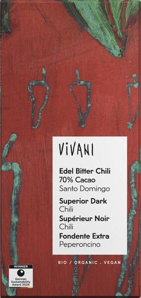 CHOCOLATE DE CHILI AMARGO 80GR