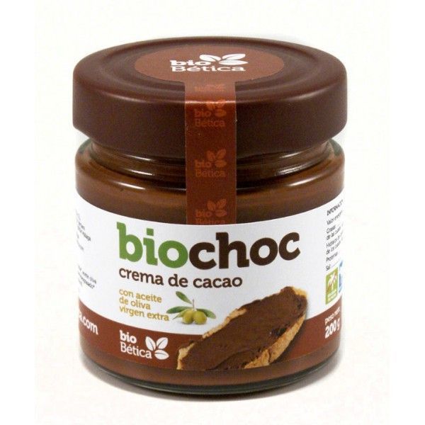 BIOCHOC CREMA DE CACAO 0% AZUCAR 200 GR